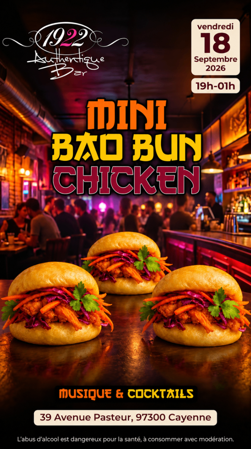Mini Bao Bun Chicken