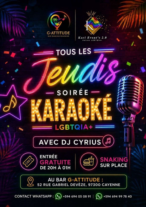 OPEN MIC - JEUDIS SPÉCIAL KARAOKÉ